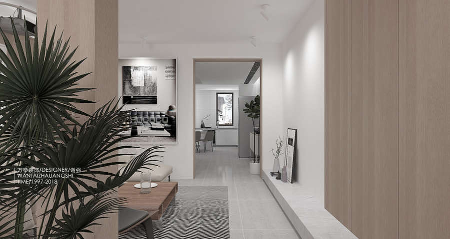 济宁龙玺·香醍溪谷130平简约风装修设计案例-济宁小言