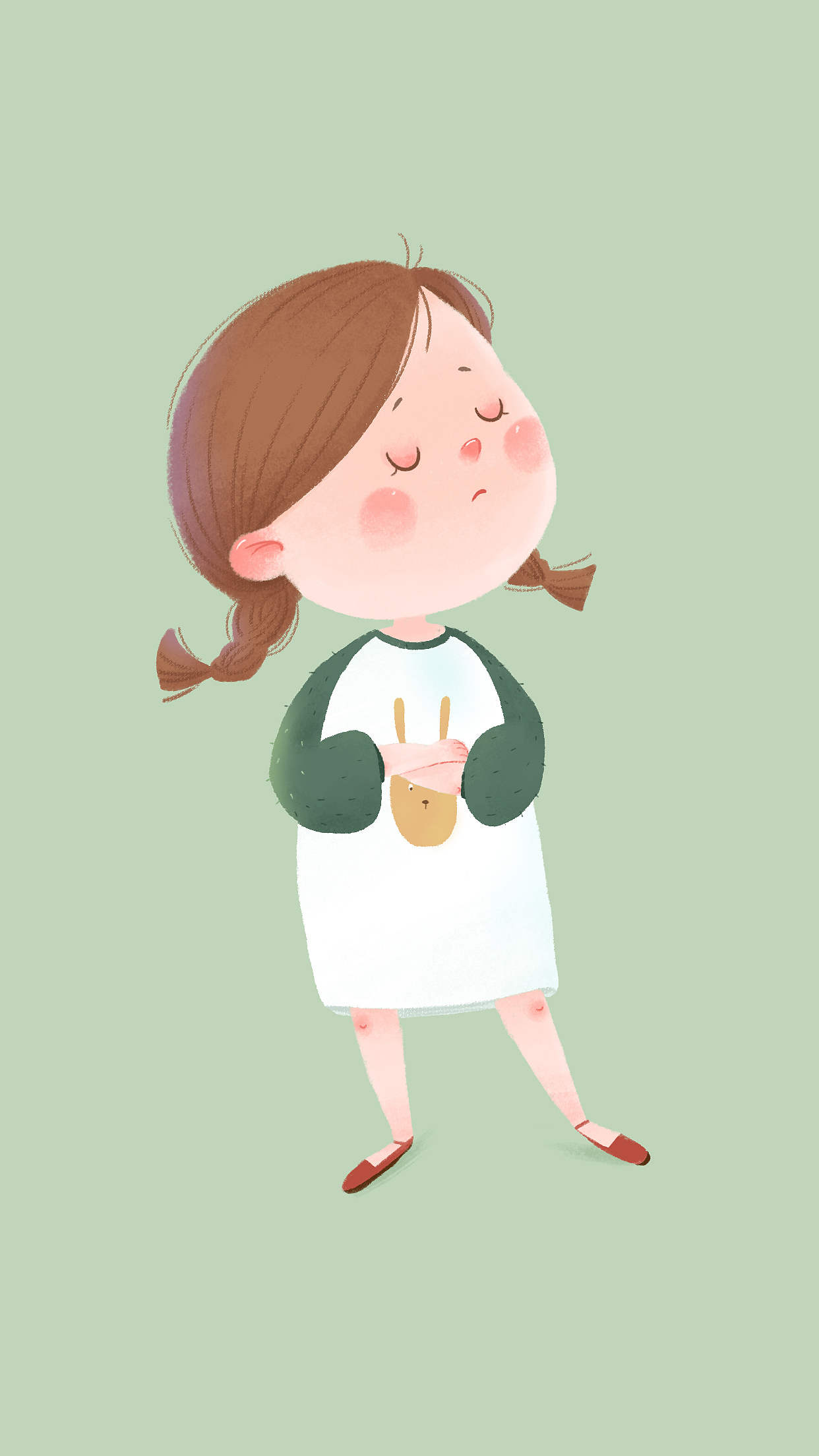 别生气啦（图ZMTY2NTQ1NTY4） - 儿童插画 - 站酷设计师墨豆33原创素材 - 站酷ZCOOL