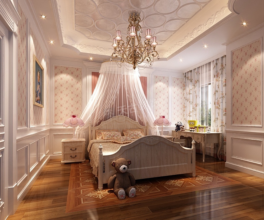 保利高尔夫独栋别墅装修|重庆独栋别墅欧式风格设计