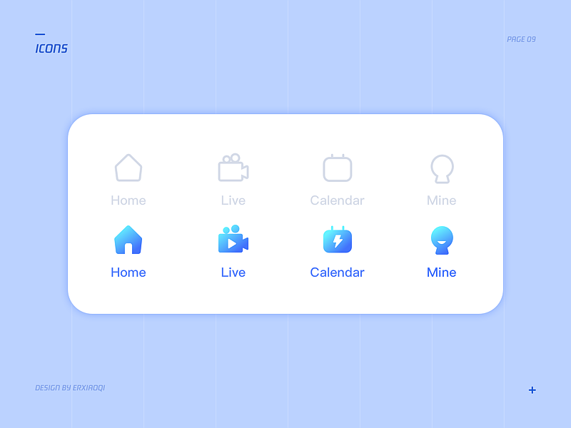 ICON图标设计（图ZMjI5Njk2NzM2） - 图标 - 站酷设计师胖墩儿小七原创素材 - 站酷ZCOOL