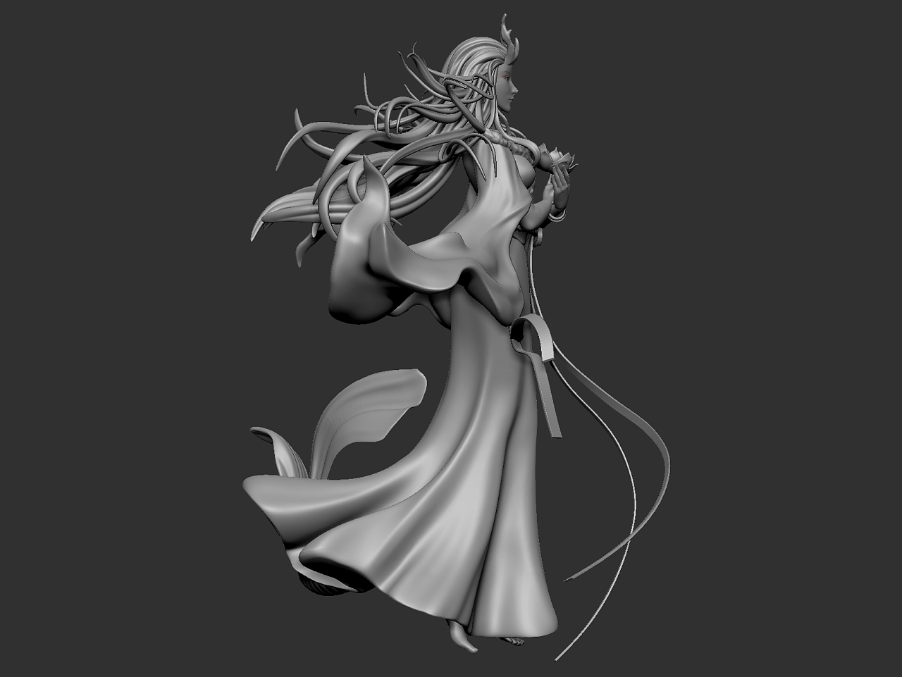 《西行纪》天羽织 手办原型展示