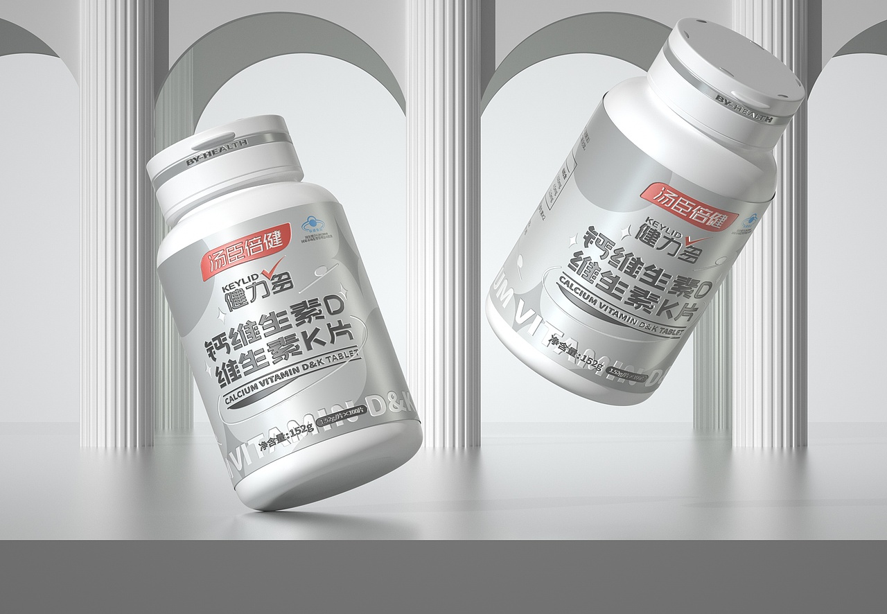 尚智×汤臣倍健 | 健力多DK钙概念包装设计