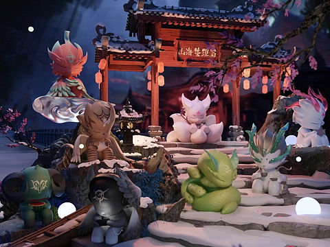 模驭｜山海经｜山海管理局｜摸鱼计划｜潮玩盲盒手办