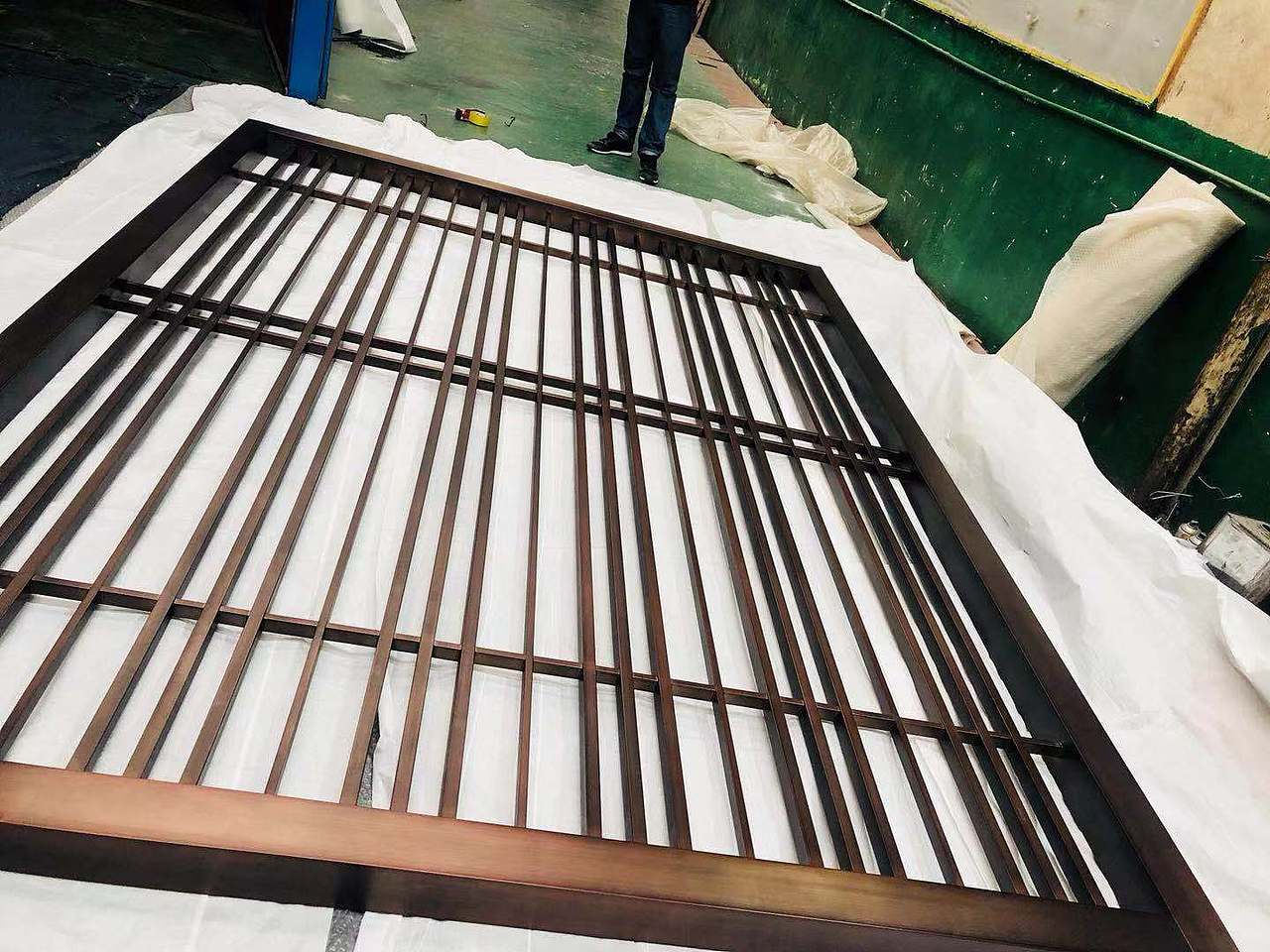 北京家装屏风隔断客厅酒店玄关轻奢金属座屏风（图ZMjY0NzU1NTEy） - 其他 - 站酷设计师众亿戴小姐原创素材 - 站酷ZCOOL