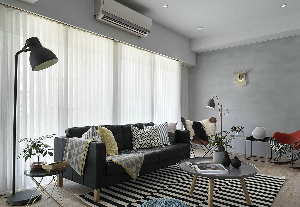 本溪方林装饰北欧风客厅装修效果图