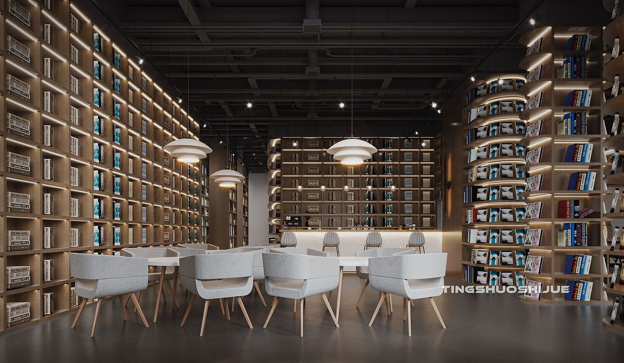 图书馆（图ZMzI2Nzg5MTAw） - 家装设计 - 站酷设计师椰汁牌椰树原创素材 - 站酷ZCOOL