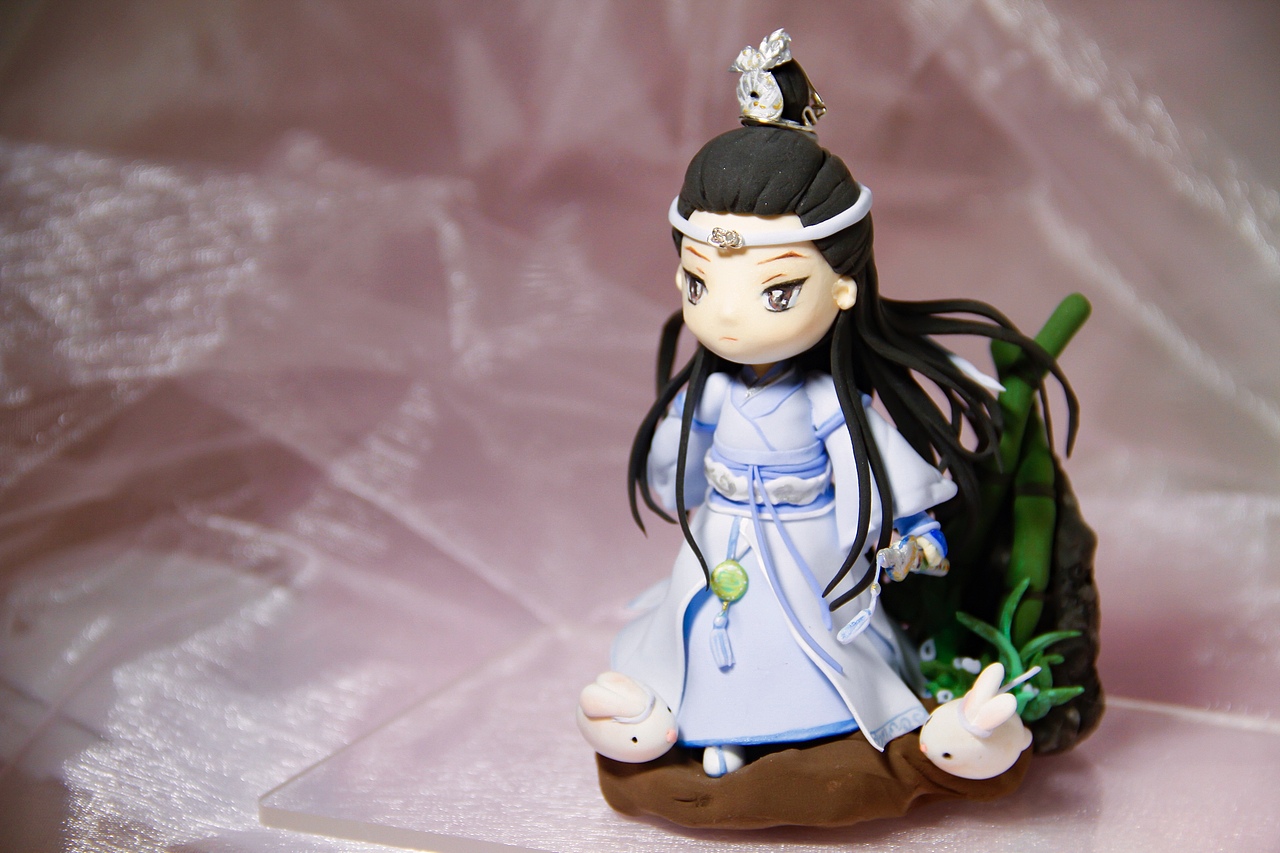 轻粘土 制作 蓝忘机（图ZMjc1MjY1Njky） - 手办/模玩 - 站酷设计师猫小咖原创素材 - 站酷ZCOOL