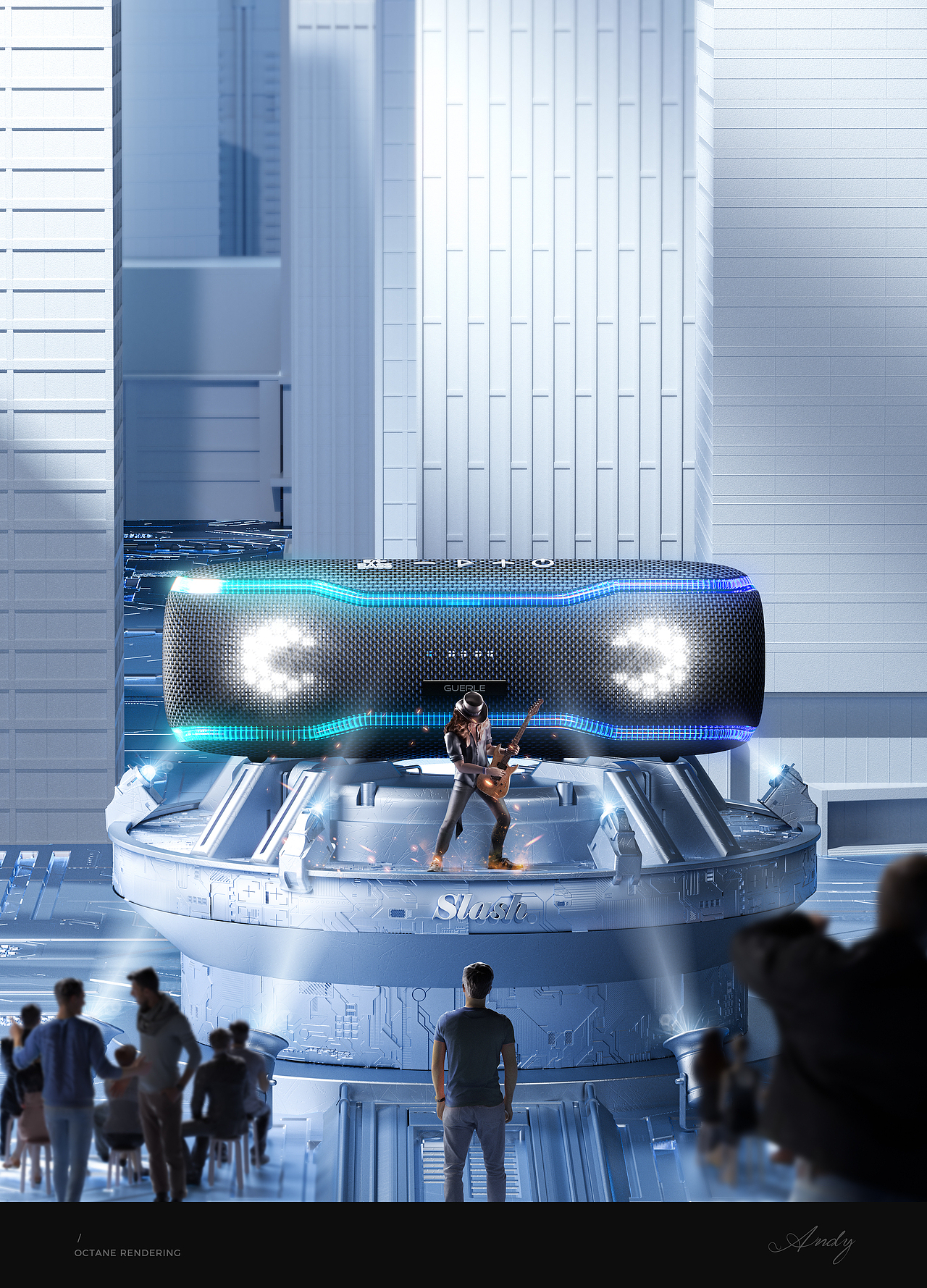 GUERLE 产品创意-渲染图素🥰