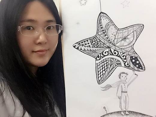 我的线描插画作品
