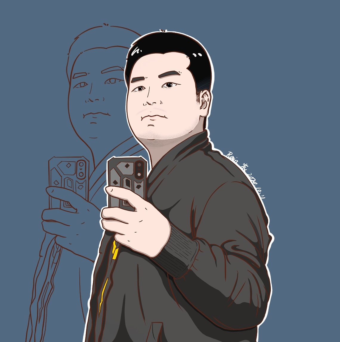 人物头像(照转图)|动漫|单幅漫画|rain丶宸_原创作品-站酷zcool