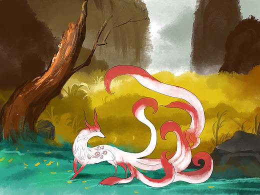 尝试水墨（个人主页-ZNDgxNjE3MDg=） - 创作习作 - 站酷设计师淡淡的伤原创素材 - 站酷ZCOOL