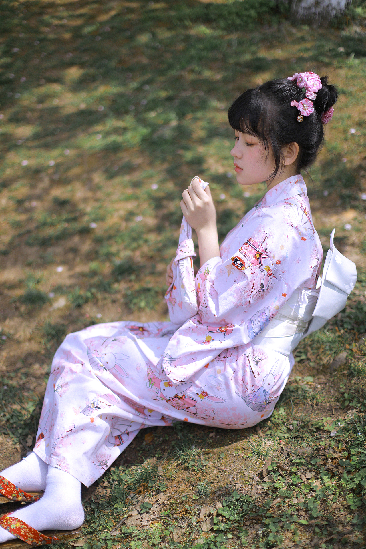 樱花树下（图ZMjUyODAwNTQ4） - 人像摄影 - 站酷设计师太阳酱Catnip原创素材 - 站酷ZCOOL