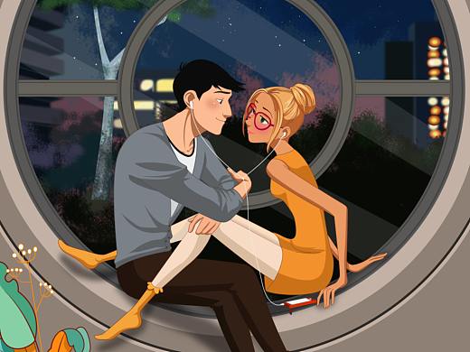 电脑手绘的一些练习