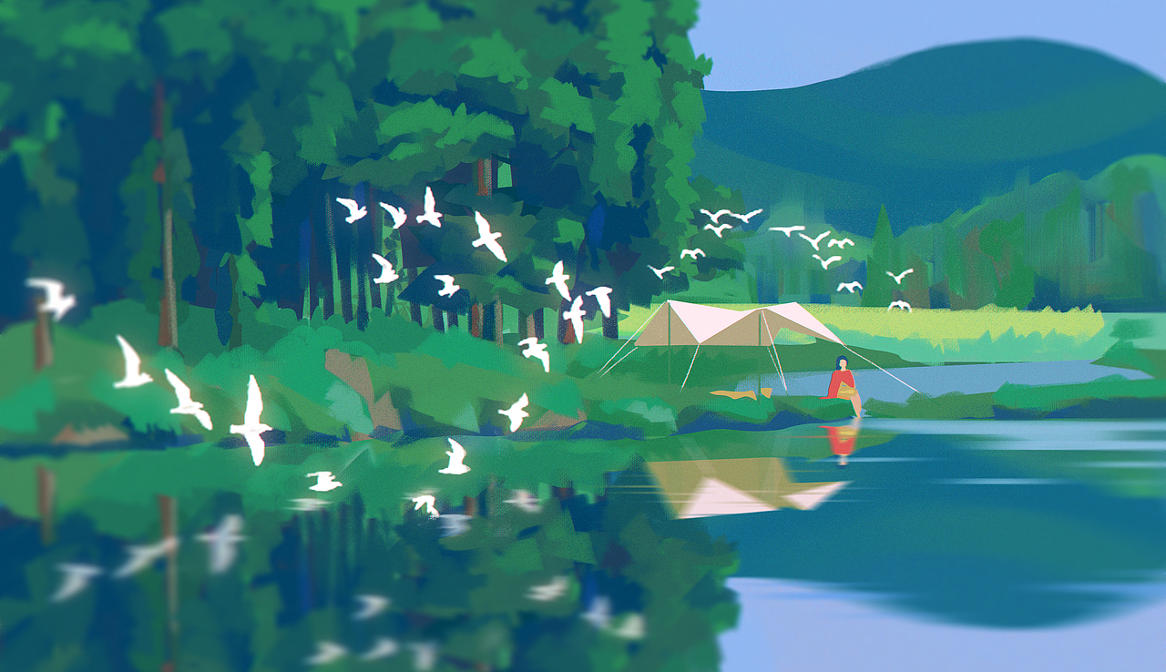 色彩挑战60天合集（图ZMjc3MTU0MTg0） - 创作习作 - 站酷设计师幸粟一原创素材 - 站酷ZCOOL