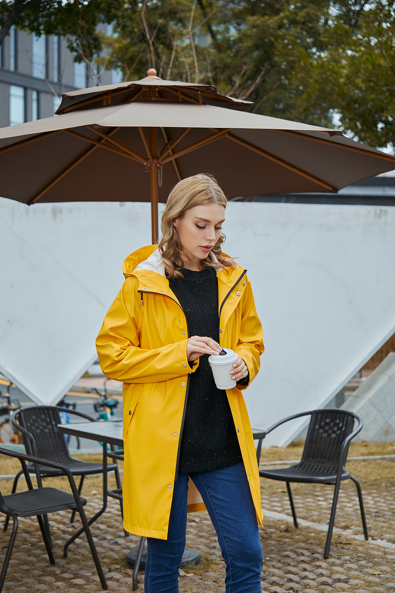 多功能时尚雨衣x电商拍摄