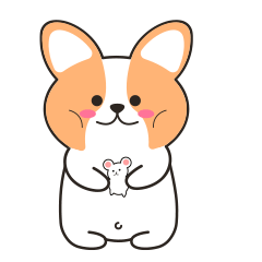 柯基四喜（图ZMTc0OTc0Njky） - 网络表情 - 站酷设计师FLY_ER原创素材 - 站酷ZCOOL