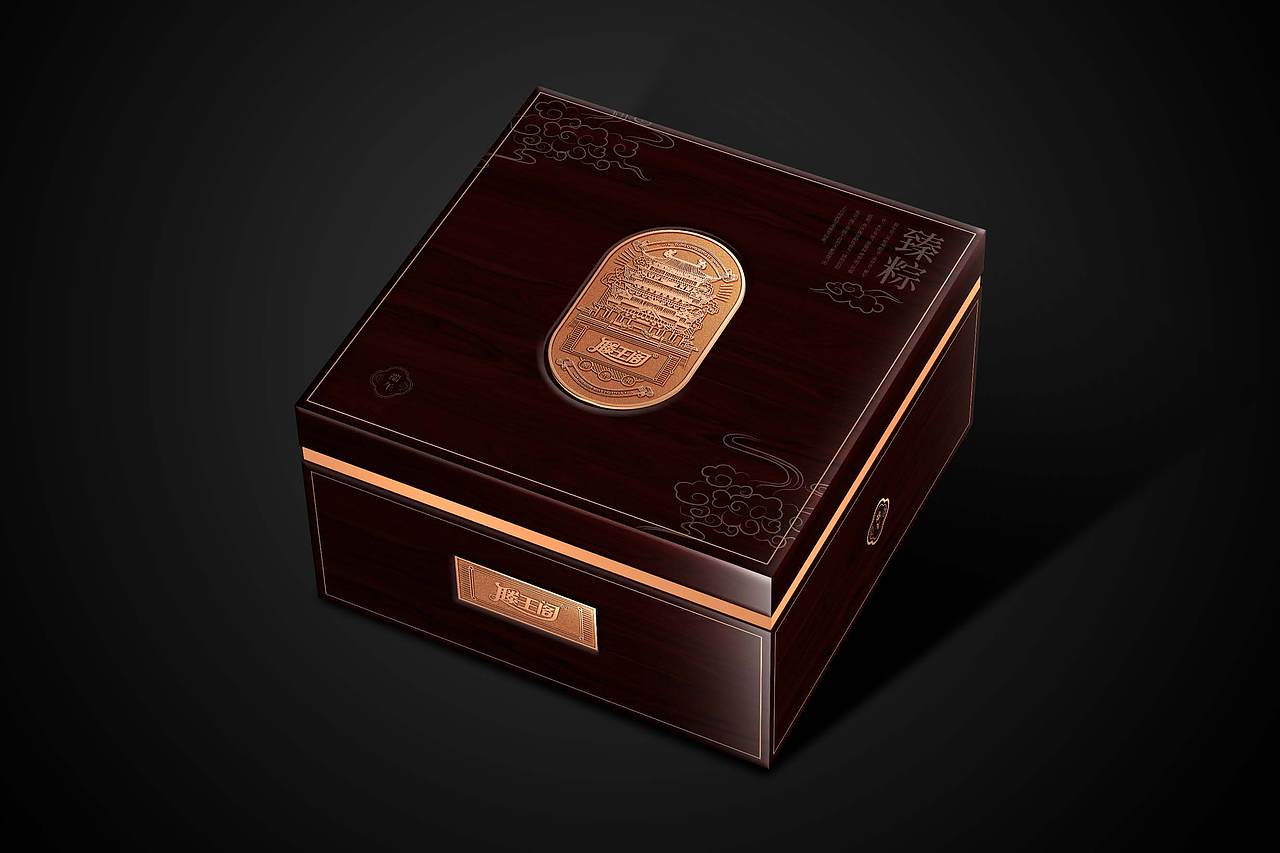 巨灵设计:滕王阁端午节粽子包装设计