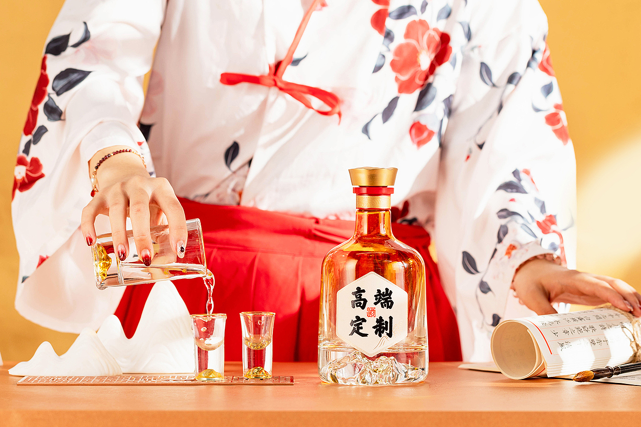 产品摄影 白酒包装拍摄