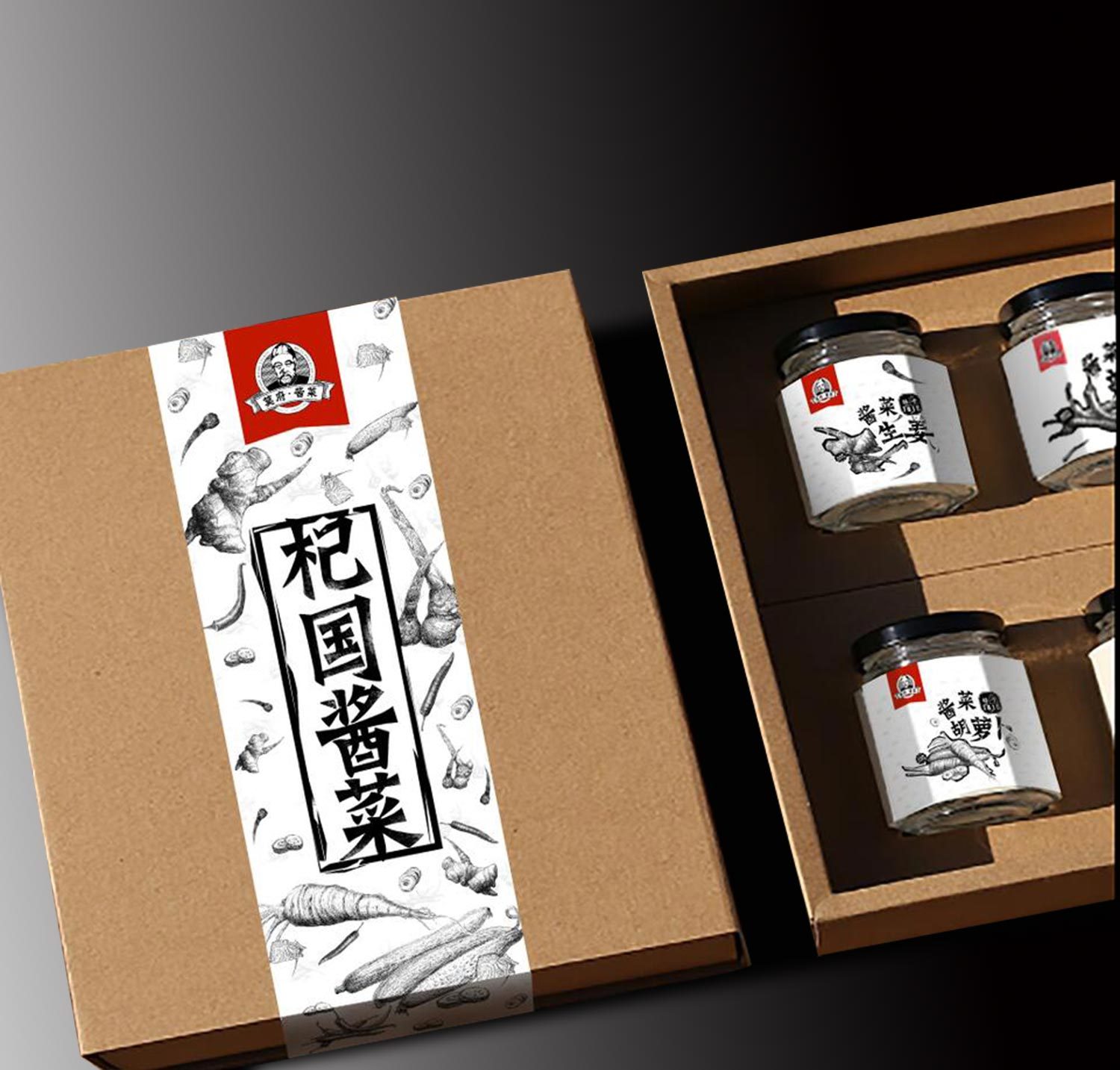 莫府酱菜包装设计