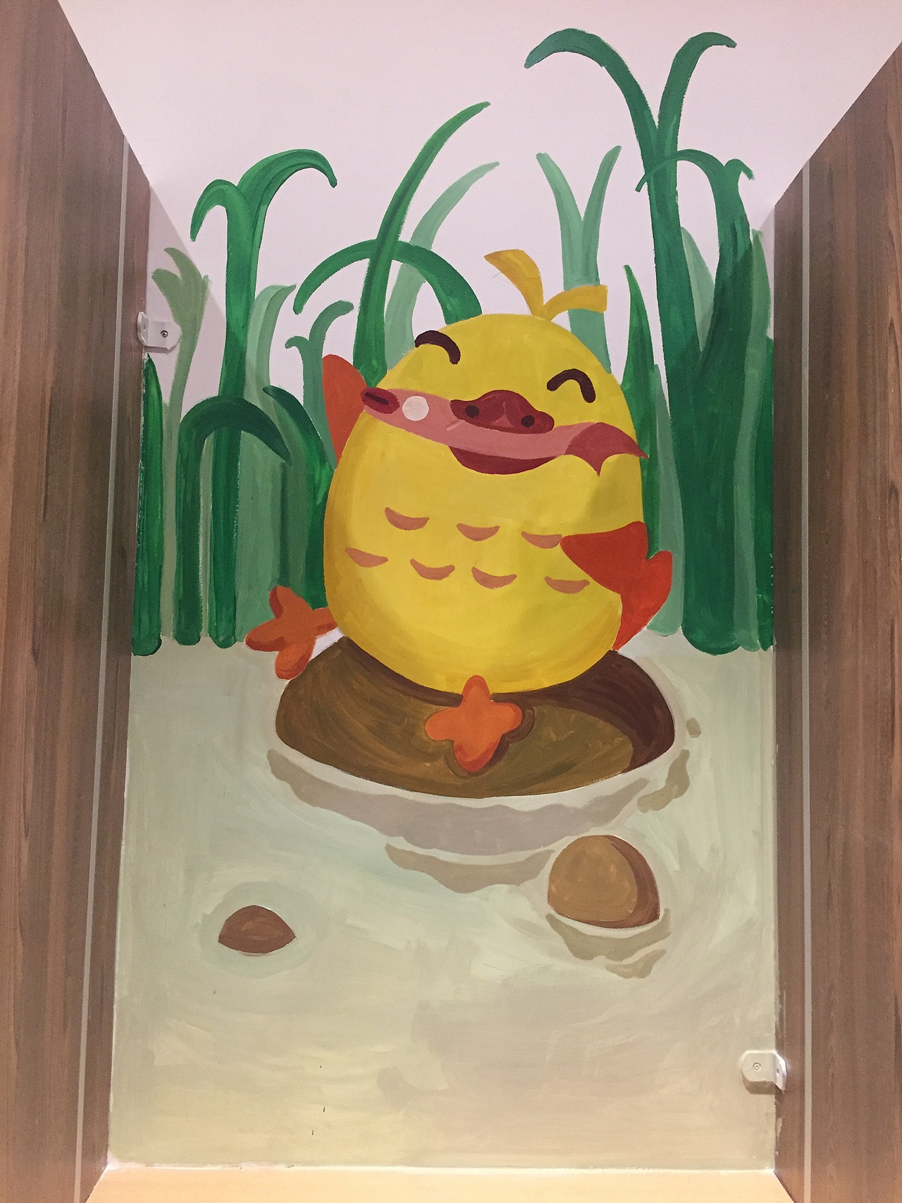 杭州大鲇鱼墙绘-儿童TOILET（图ZMTAzMTU2NjQ4） - 绘画 - 站酷设计师鲇鲇原创素材 - 站酷ZCOOL