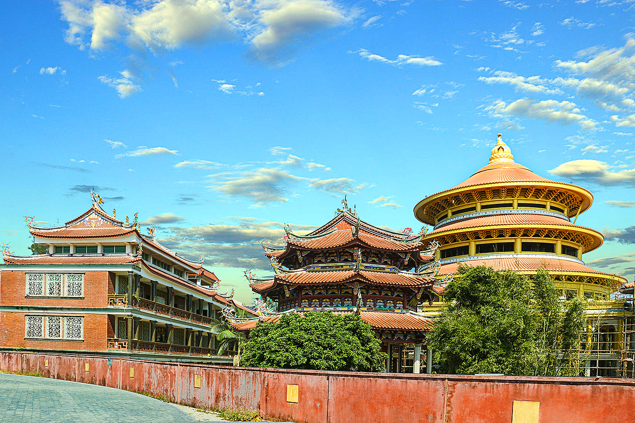 福建泉州市惠安科山公园科山寺拍摄