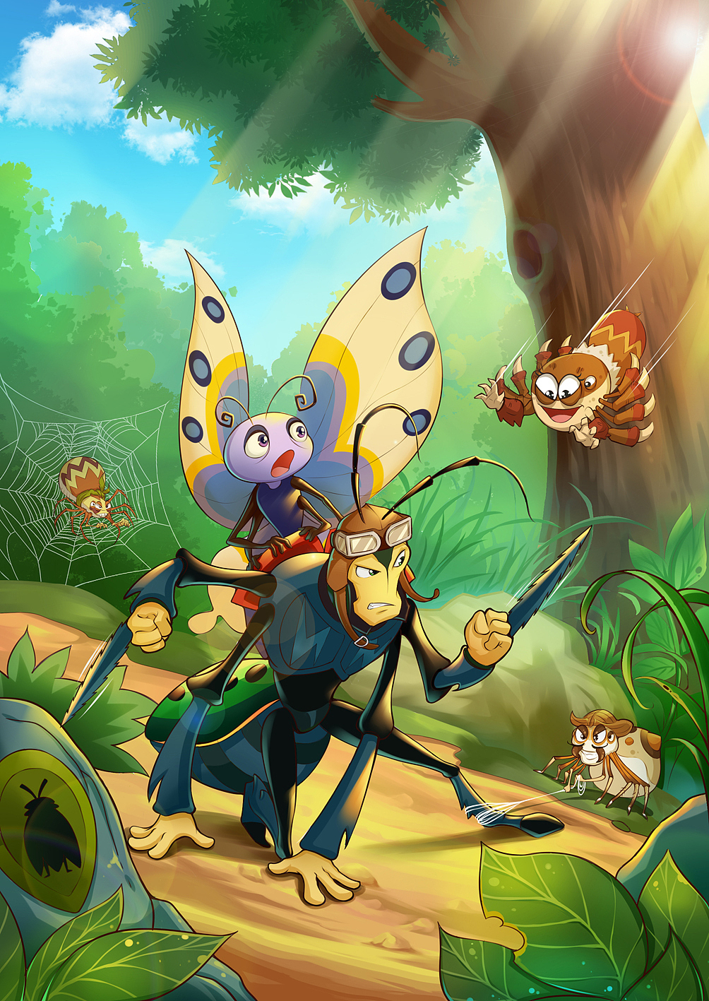 昆虫记漫画封面图