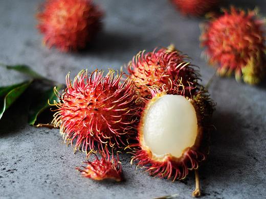 毛荔枝静物摄影