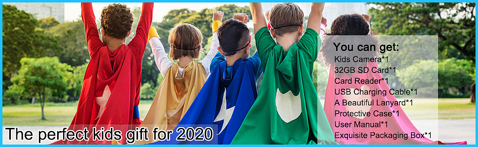 黑红儿童相机