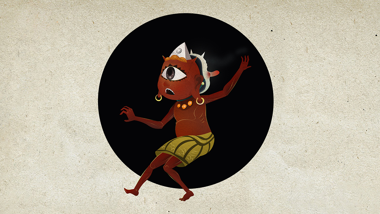 古风妖怪人物设计