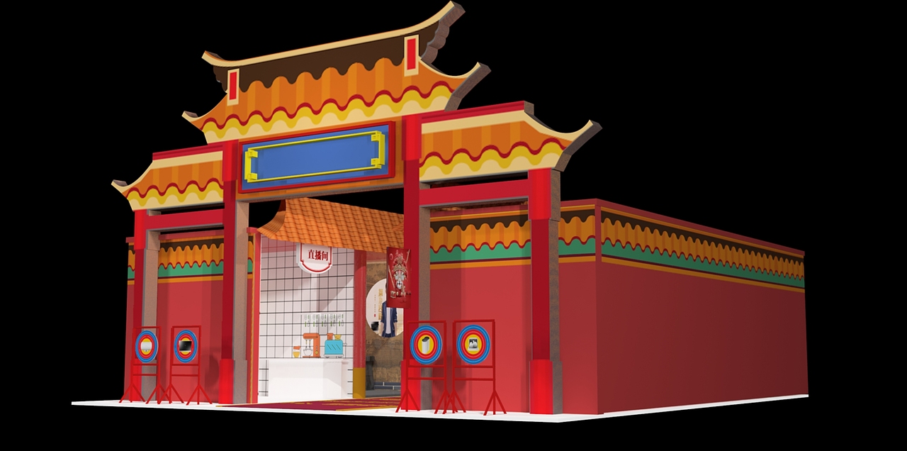 【美的智净宫】快闪场景设计（图ZMjE2NzAyNzIw） - 建筑/空间 - 站酷设计师KICA创意营销机构原创素材 - 站酷ZCOOL