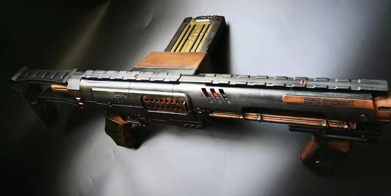 nerfcs25rampage横冲喷涂成品