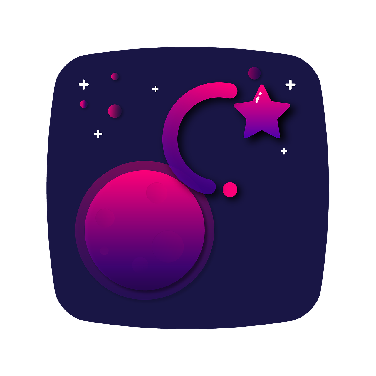 霓虹星球（图ZOTEyMjE4MzY=） - 图标 - 站酷设计师软软的兔软软原创素材 - 站酷ZCOOL