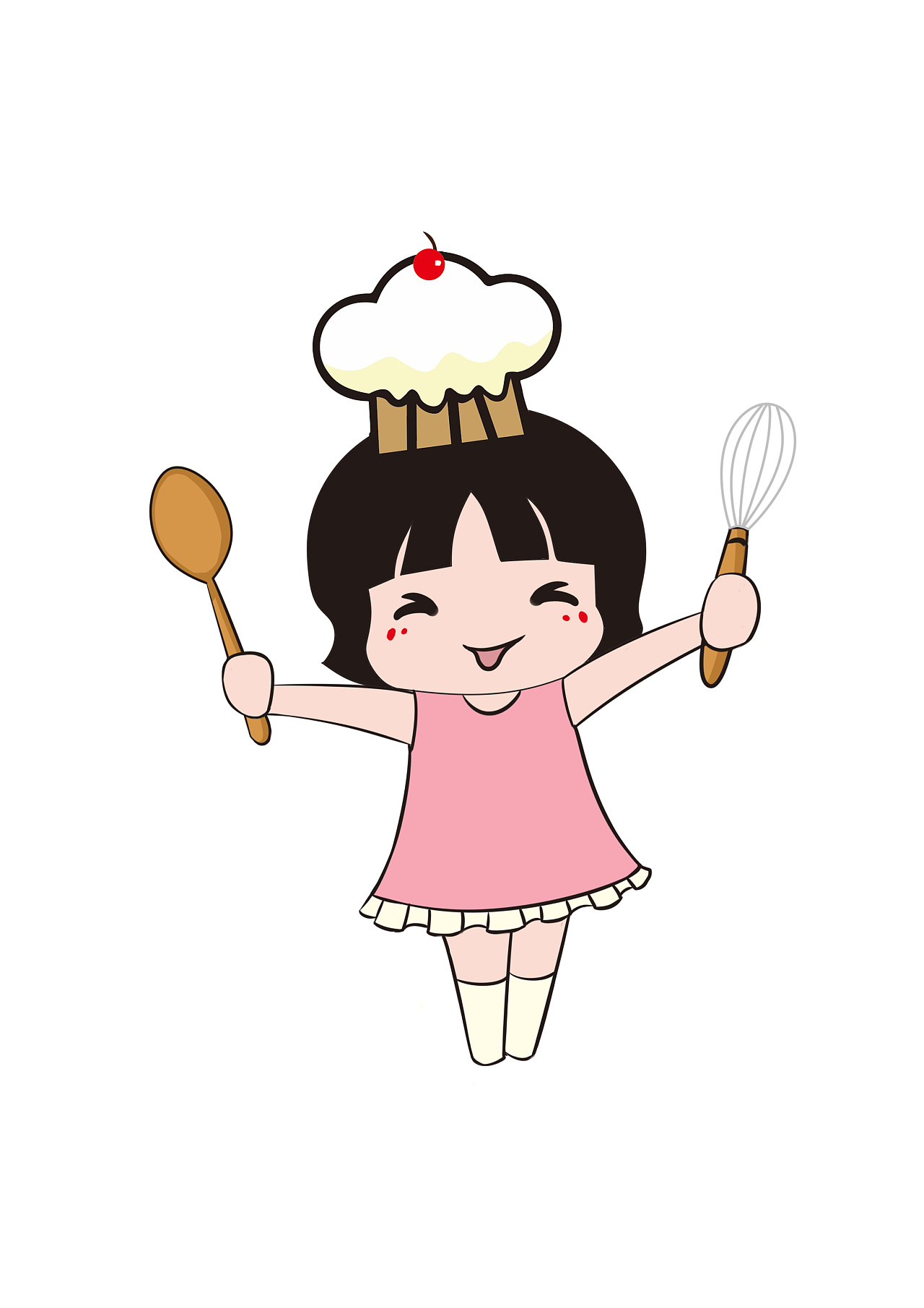 diy烘焙插画形象延展