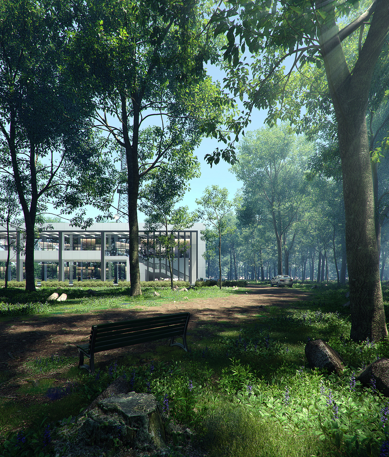 林中别墅（图ZMjY0NTI4MDky） - 建筑设计 - 站酷设计师yujie_78原创素材 - 站酷ZCOOL