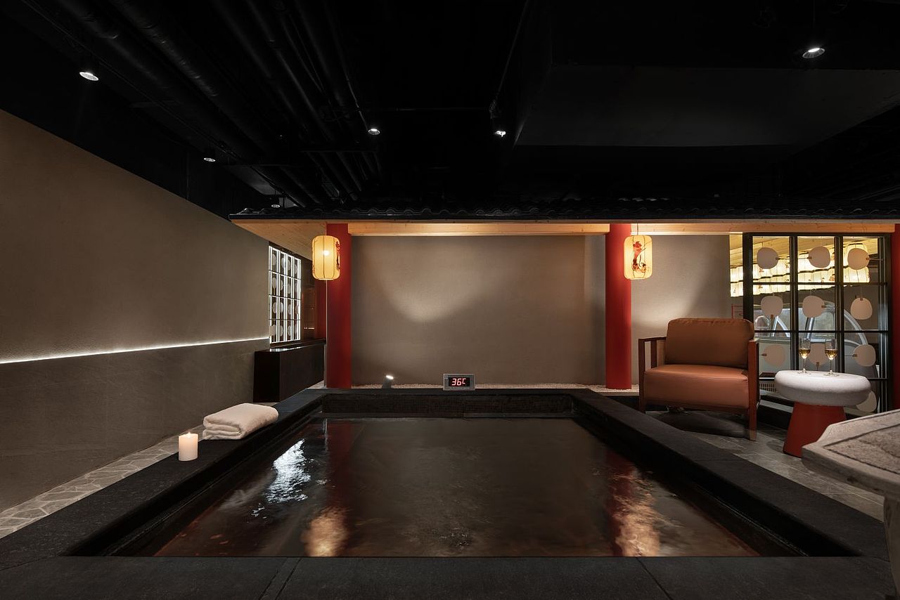 空间后期|温泉酒店