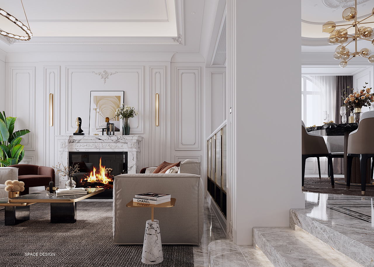 現(xiàn)代法式（圖ZMjIyNjc4NDI4） - 家裝設計 - 站酷設計師筱雨xiaoyu原創(chuàng)素材 - 站酷ZCOOL