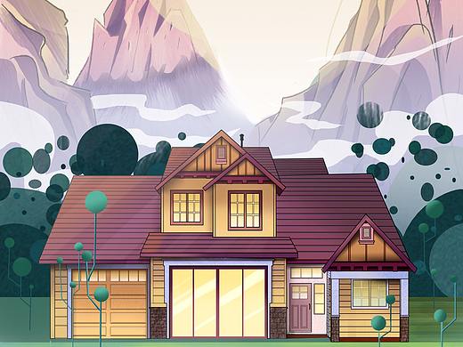 建筑插画