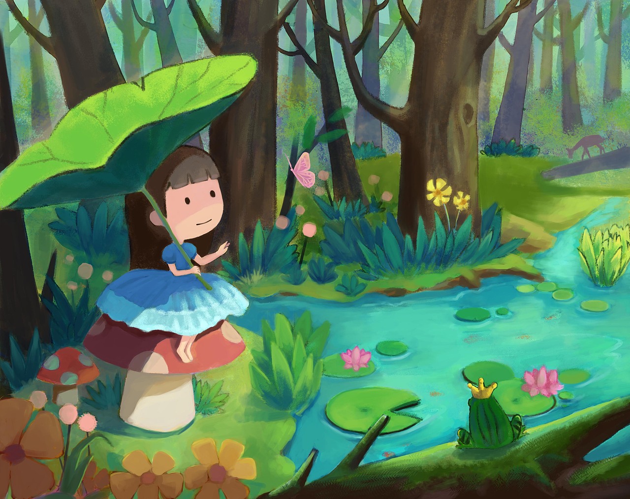 两年前画的儿插~（图ZNzc1OTA0OA==） - 儿童插画 - 站酷设计师叮小能原创素材 - 站酷ZCOOL