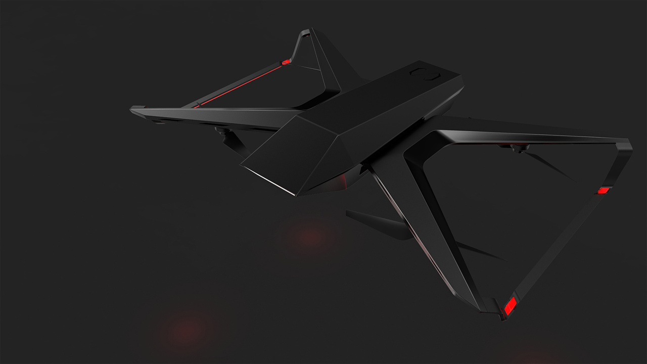 s 01安防概念无人机|工业/产品|电子产品|意度工业设计 - 原创作品