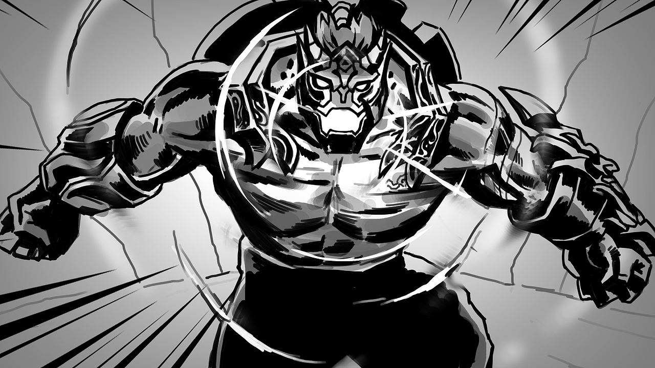 王者荣耀 #漫话KPL#（图ZMTE2MDkwMzg0） - 短篇/格漫 - 站酷设计师火山火山KAZAN原创素材 - 站酷ZCOOL