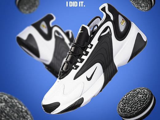 NIKE ZOOM 2K X OREO球鞋