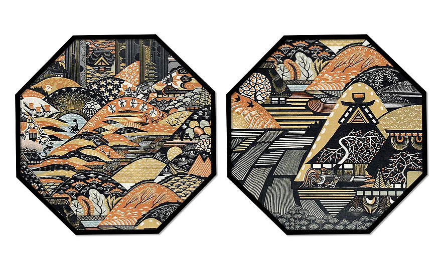 八角边装饰画（图ZMTA5MzM5NjUy） - 工艺品设计 - 站酷设计师集恒工艺实物画原创素材 - 站酷ZCOOL