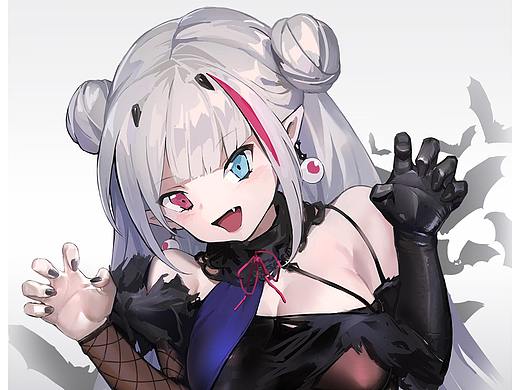 游戏卡通动漫猫女