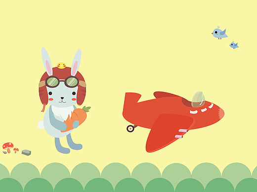 兔子跟飞机