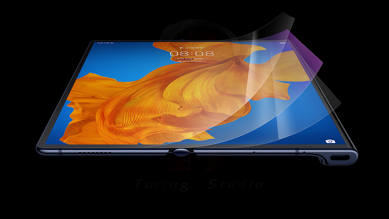 HUAWEI Mate Xs 5G 折叠屏手机 KSP（图ZMTk3NDM4MjQw） - 产品摄影 - 站酷设计师Turing_Studios原创素材 - 站酷ZCOOL