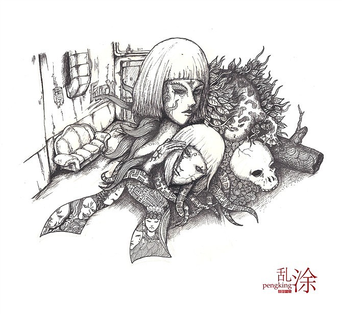 疯子的乱涂世界