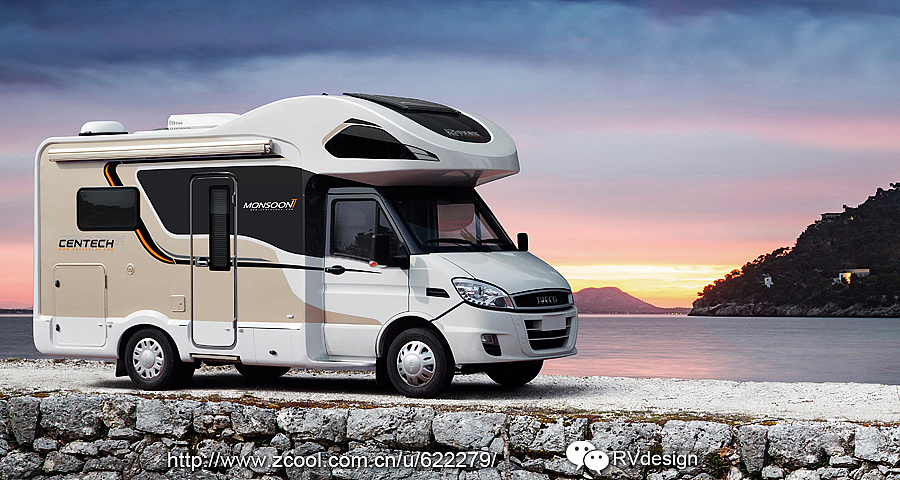 全新季风7代房车----车内两种布局--2017年9月完成（图ZOTEwMjk1OTY=） - 交通工具 - 站酷设计师FENGdesignworks原创素材 - 站酷ZCOOL