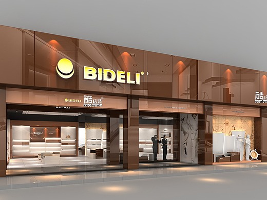 男鞋专卖店鞋服皮具包包男鞋女鞋店面装修设计风格效果