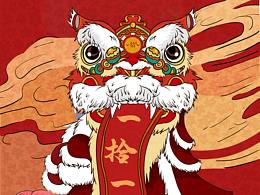 插畫設(shè)計/奶茶杯套系列插畫