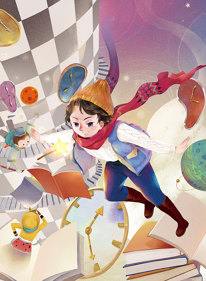 商插封面 《少年时代》2020年12期（图ZMjU4MzI3NTMy） - 儿童插画 - 站酷设计师月光下的懒猫一溪原创素材 - 站酷ZCOOL